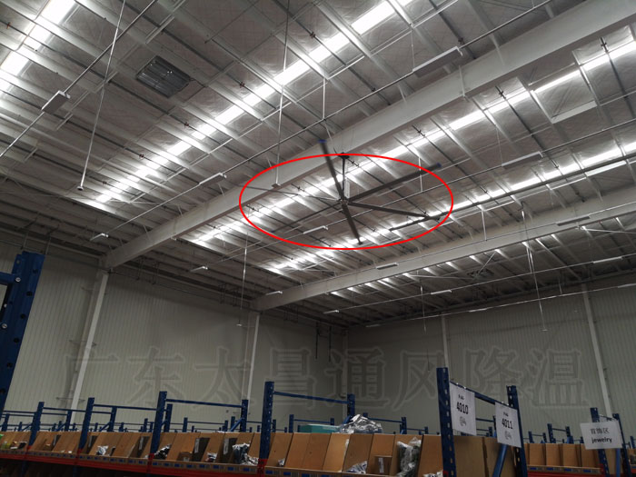 廠房車間安裝大型工業(yè)大風(fēng)扇效果如何？